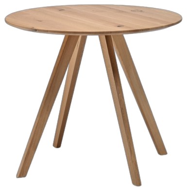Round Oak Dining Table — Nu.Liv Oak & Beech