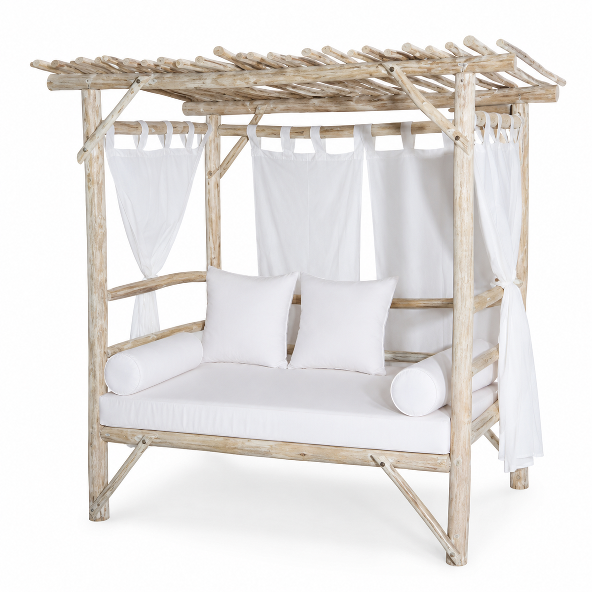Pavilion Teak Pool Daybed – Project furniture Cyprus