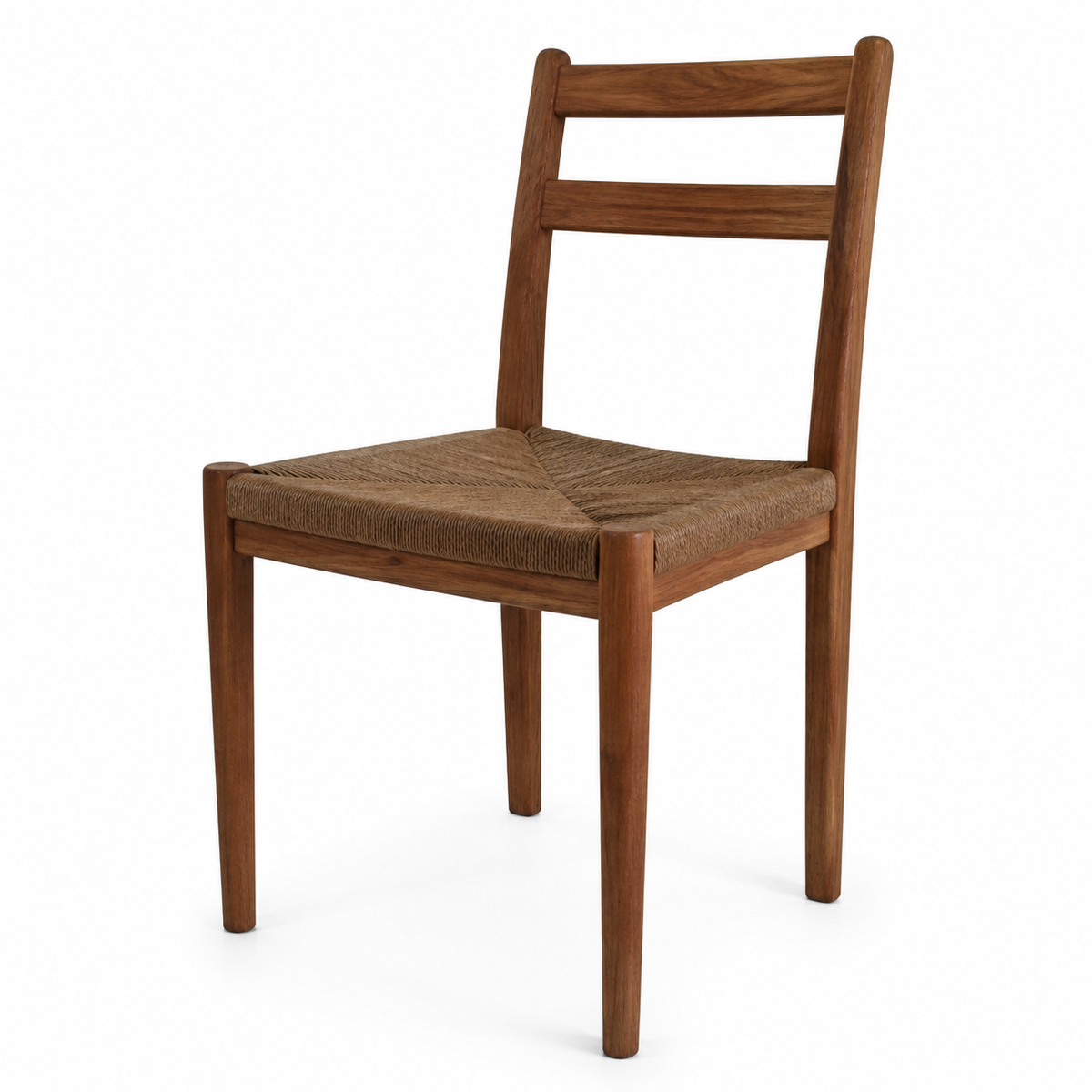 Linea Woven Teak Dining Chair – Project furniture Cyprus