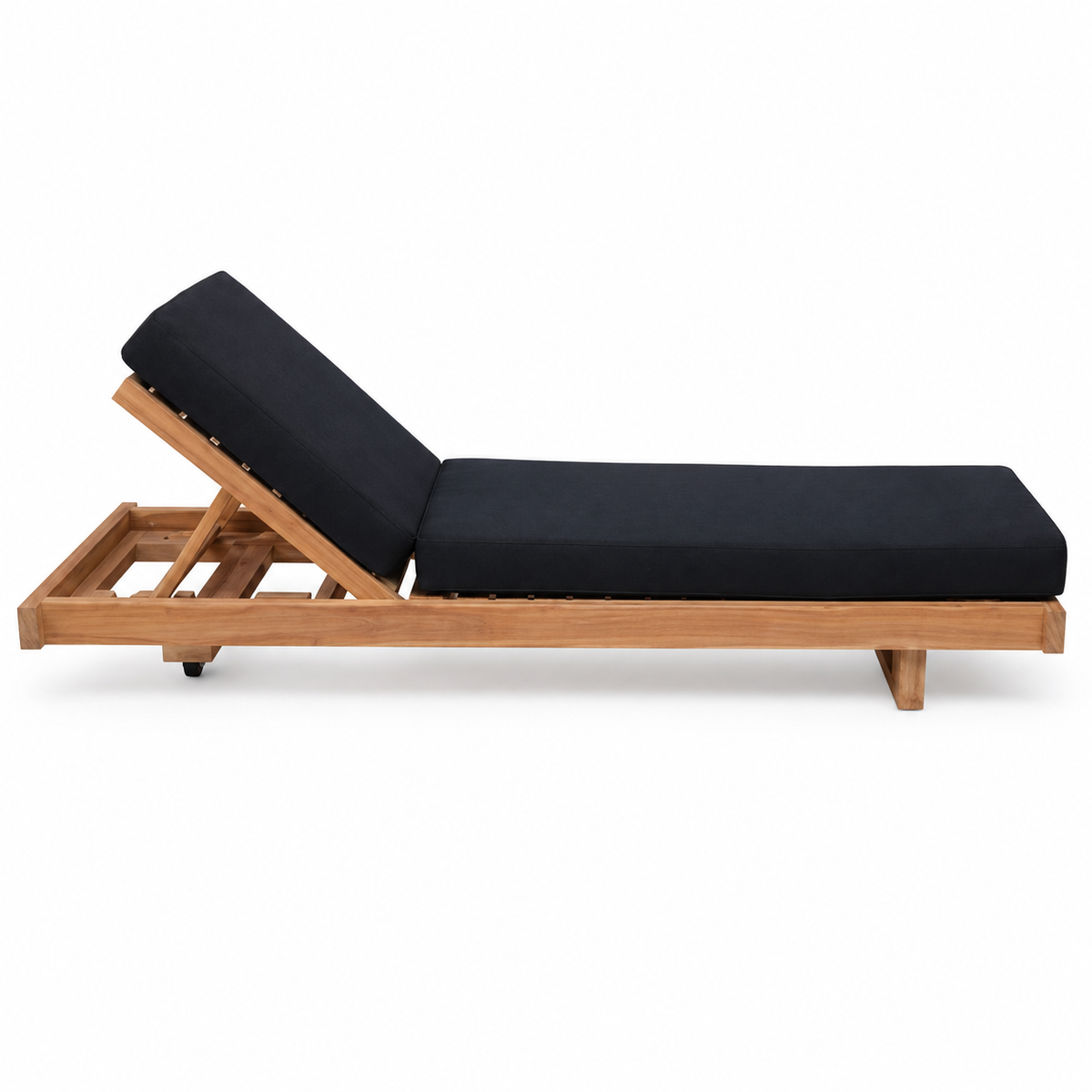 Aqua Single Teak Sun Lounger – Project furniture Cyprus