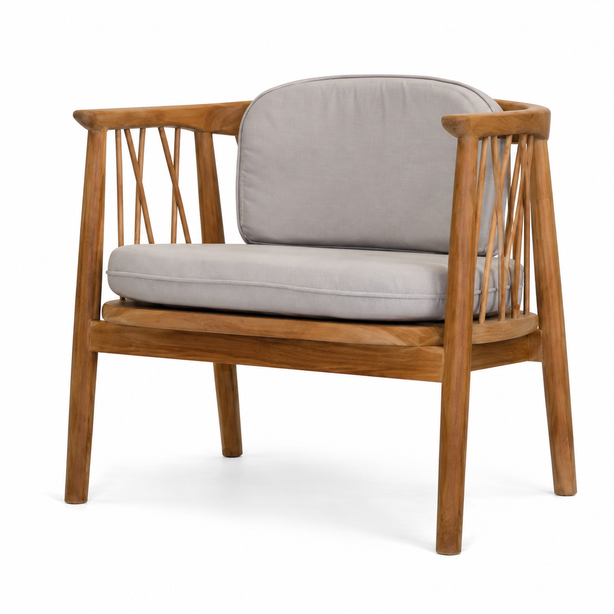 Solene Teak Balcony Chair – Project furniture Cyprus