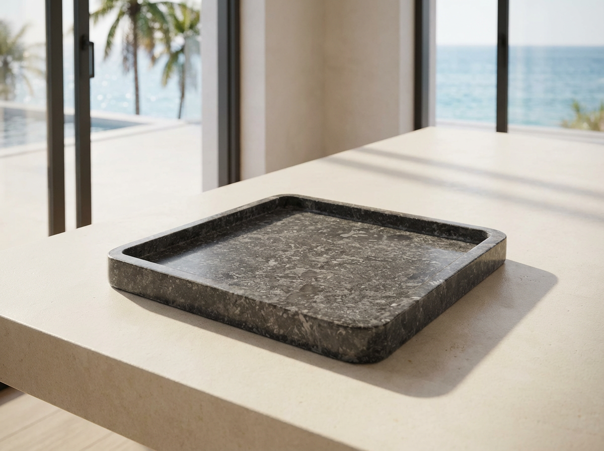 Marina Stone Display Plate