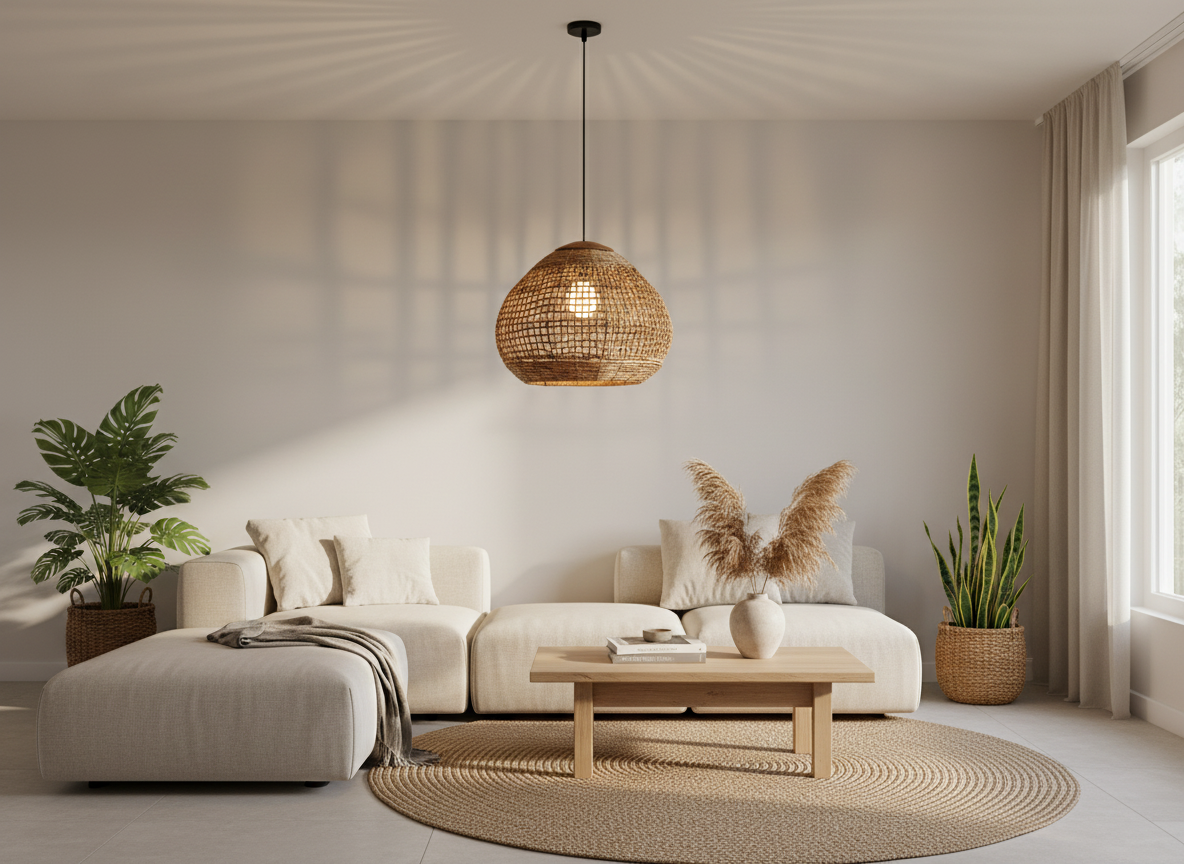Solea Abaca Pendant Lamp