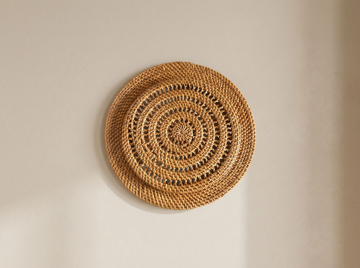 Solaya Rattan Decorative Plate