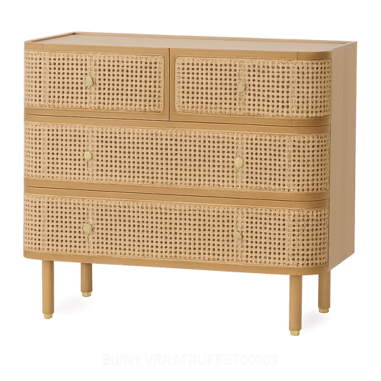 Sideboard mit Rattanfront