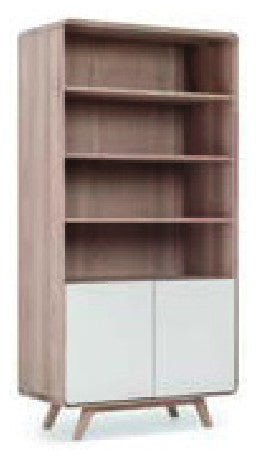 Avolo 2-Door Display Unit — Nu.Liv Oak & Beech