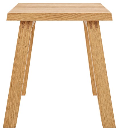 Low Square Stool — Nu.Liv Oak & Beech