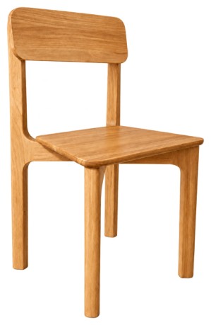 Wide Back Dining Chair — Nu.Liv Oak & Beech