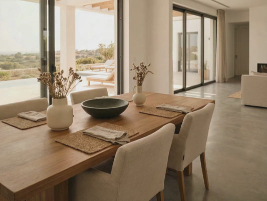 Sienna Teak Display Plate Dark