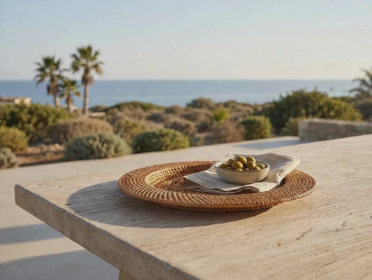 Solaya Rattan Decorative Plate