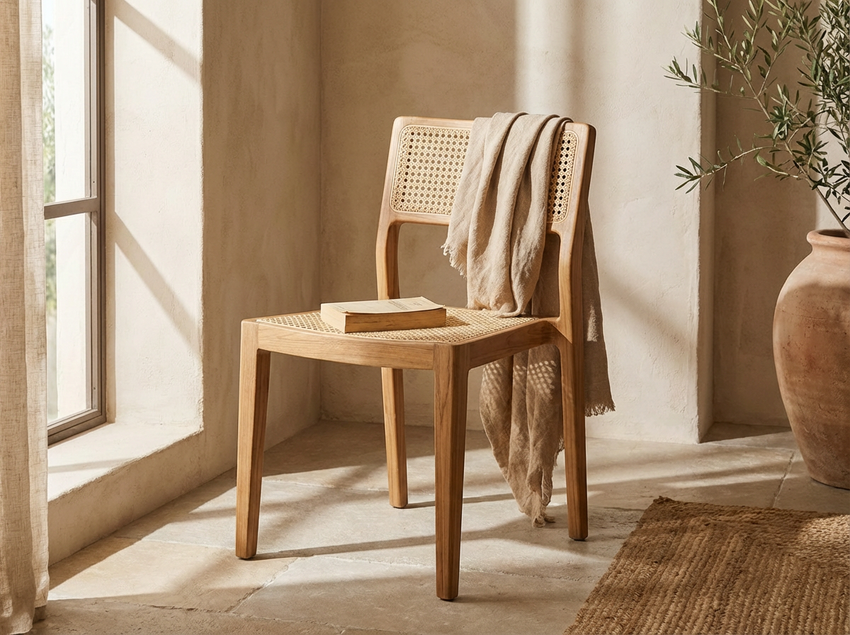 Slow Living Dining Set – 4 Seater